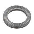 G.L. Huyett Wedge Lock Washer, For Screw Size 1/4 in Steel, Zinc Flake Finish TEC-0250